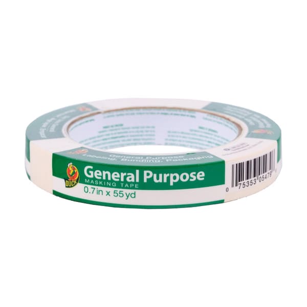 Duck Brand Duck 0.7 in. W X 60 yd L Beige High Strength Masking Tape 1 pk 286501 - main